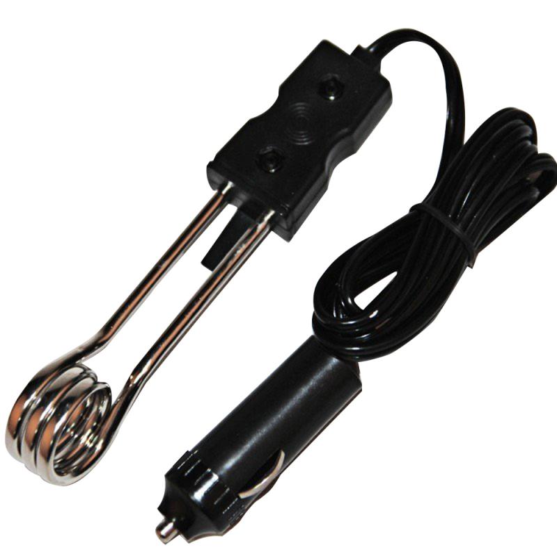 12V Car Drink Heater Auto Electric Immersion Liquid Tea Coffee Water Heater Portable Safe 12V Car Immersion Heater Auto Elec