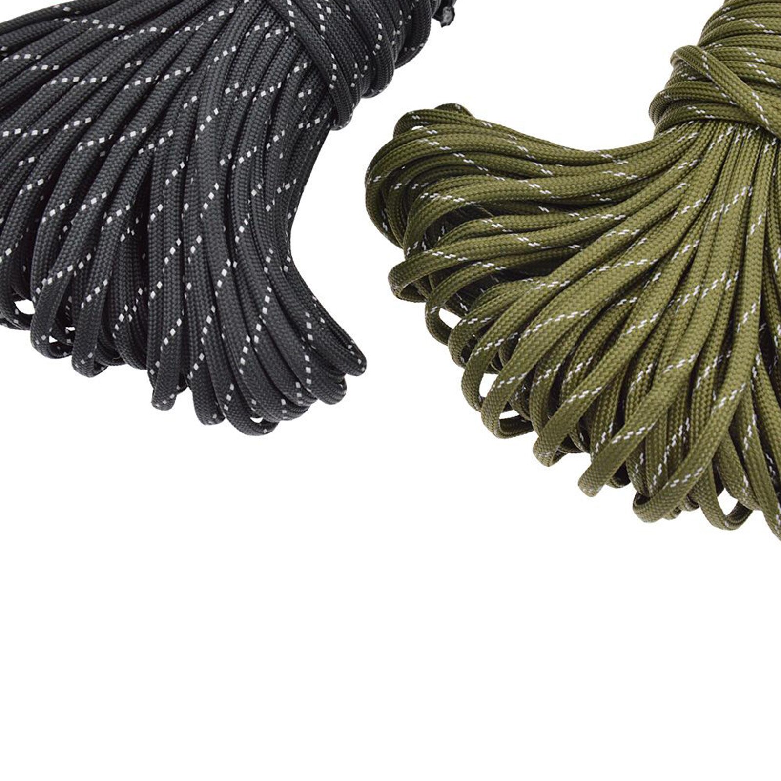 31M Klettern Seil überleben Paracord Fallschirm-schnur Angeln Magnet Seil Nylon verdrehte Geflochten Seil Hohe Festigkeit Schnur Zelt Seil