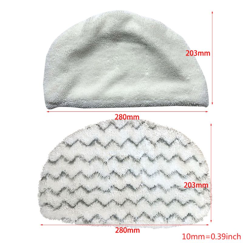 Bissell Steam Mop Pads 8pcs for Bissell Powerfresh Steam Mop 1940 1440 1544 1806 2075 Series, Model 19402 19404 19408 19409 ....