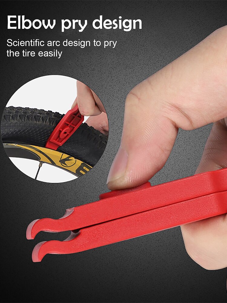 Palanca para rueda de bicicleta , herramienta de reparación de neumáticos, cambiador de neumáticos de bicicleta de montaña y carretera, accesorios de Reparación de bicicletas, 2 uds.