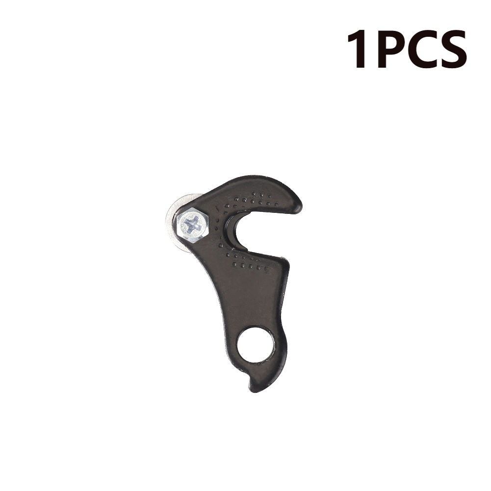Soporte de suspensión de desviador trasero de bicicleta de montaña, convertidor de gancho trasero portátil para ciclismo, accesorios de herramientas de reparación, 1-5 piezas: Gris oscuro