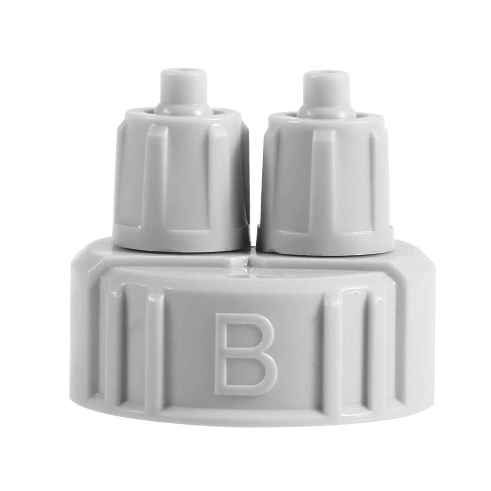 ABS Aquarium CO2 System Kit Generator Part Pro Tubes Valve Guage Bottle Cap for Fish Tank Live Planted A/ B Interface DIY: Pattern B