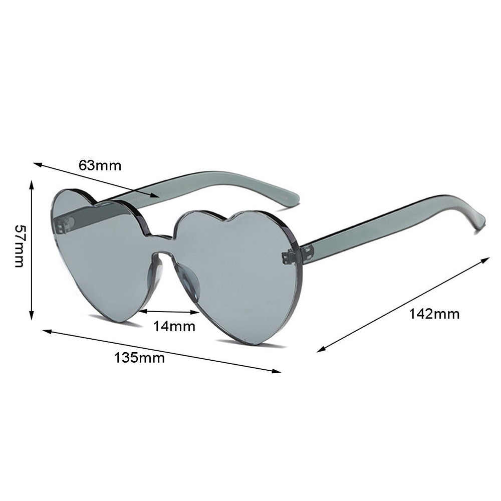 Pink Love Heart Shaped Sunglasses Retro Uv400 Women Glasses Vintage Female Cute Lolita Eyewear Girls Shades