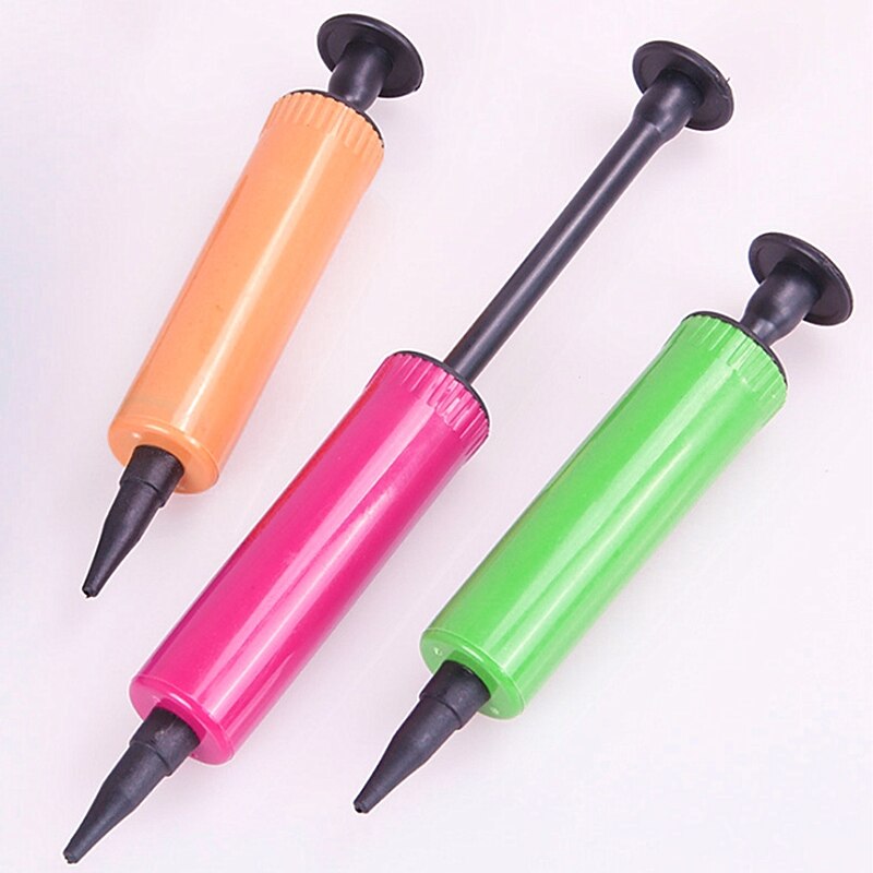1 pc Mini PVC Ballon Pomp voor Latex Globos Opblaasbare Speelgoed en Folie Ballonnen Lucht Ballen Pomp Handpomp Verjaardag feestartikelen