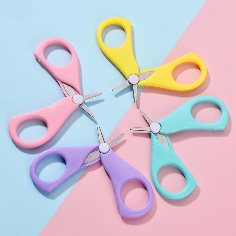 Newborn Safety Nail Clippers Scissors Cutter Convenient Daily Toddler Nail Shell Shear Manicure Tool Baby Nail Scissors Tool