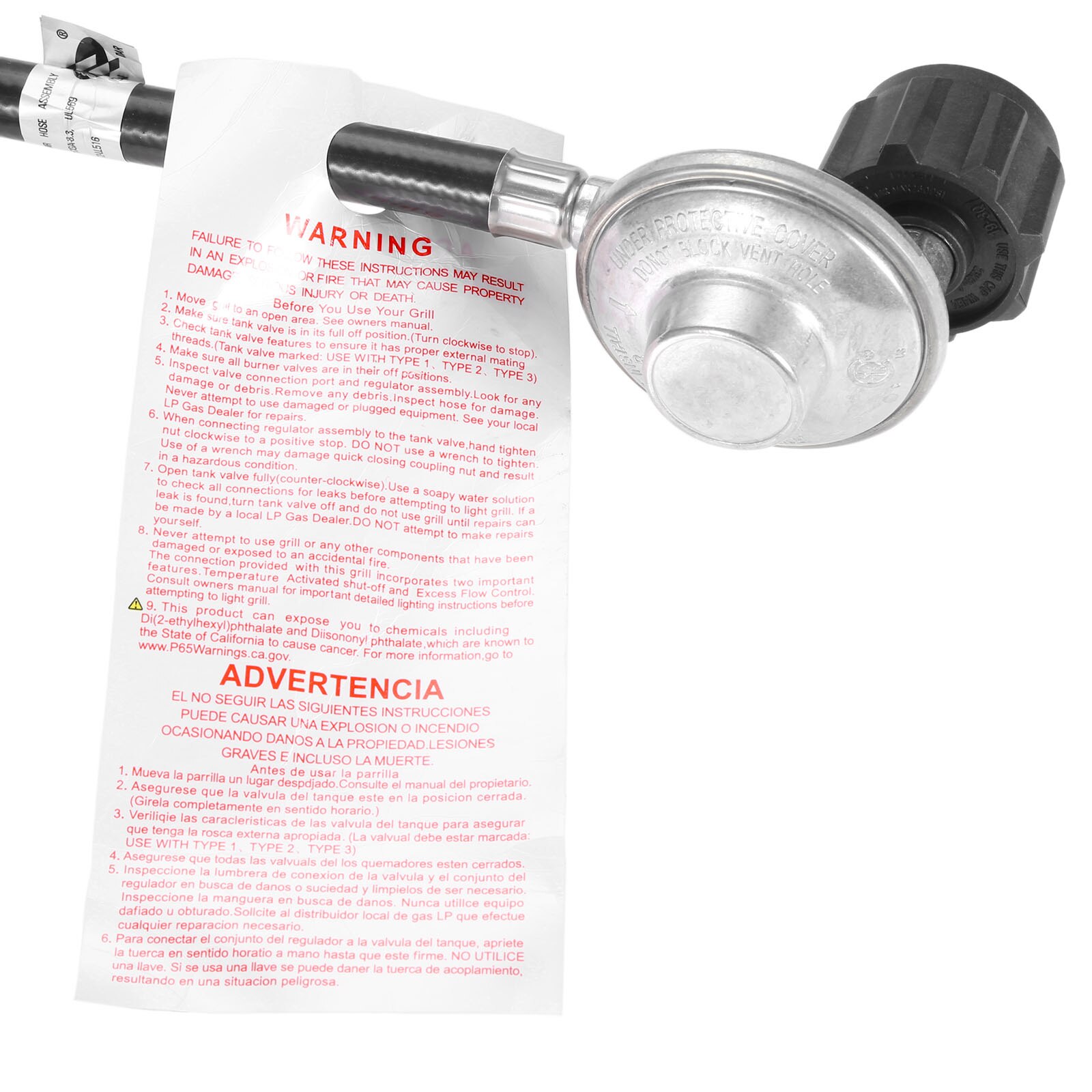 7pcs/set Propane Gas Fire Pit Valve Control System 5 Feet Hose Assembly 150,000 BTU Low pressure Replacement Parts Brass CSA