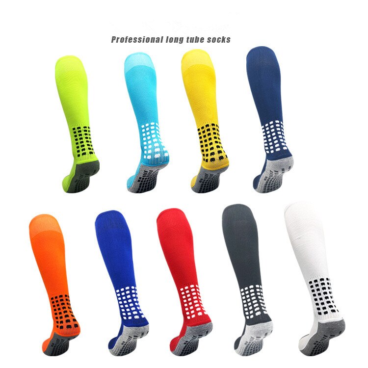 Mænd kvinder sokker knæhøje lange strømper skridsikre strømper kompression cirkulation basketball sokker voksne