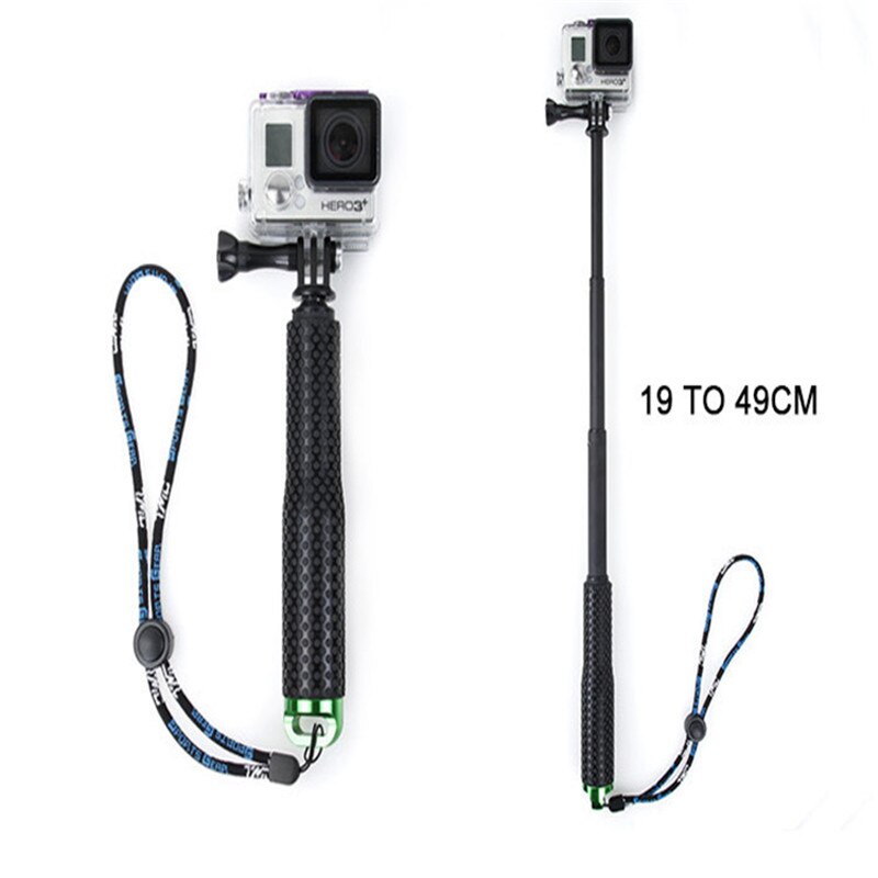 Professionele Onderwater Selfies Stick Voor Go Pro 4 3 + 3 5 Xiaomi Yi Handheld Uitschuifbare Monopod Selfie Stick Voor gopro HERO3
