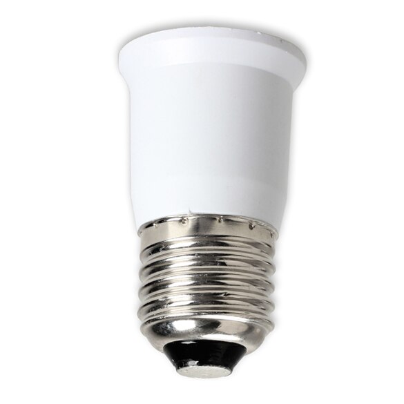 Adaptador LED de , soporte de lámpara E27 a E27, convertidor, enchufe, adaptador de soporte de lámpara, extensor de enchufe, luz Led
