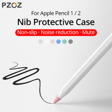 PZOZ 8szt Futerał Ochronny Silikonowy do Apple Pencil 1 & 2 - Pokrowiec na Rysik