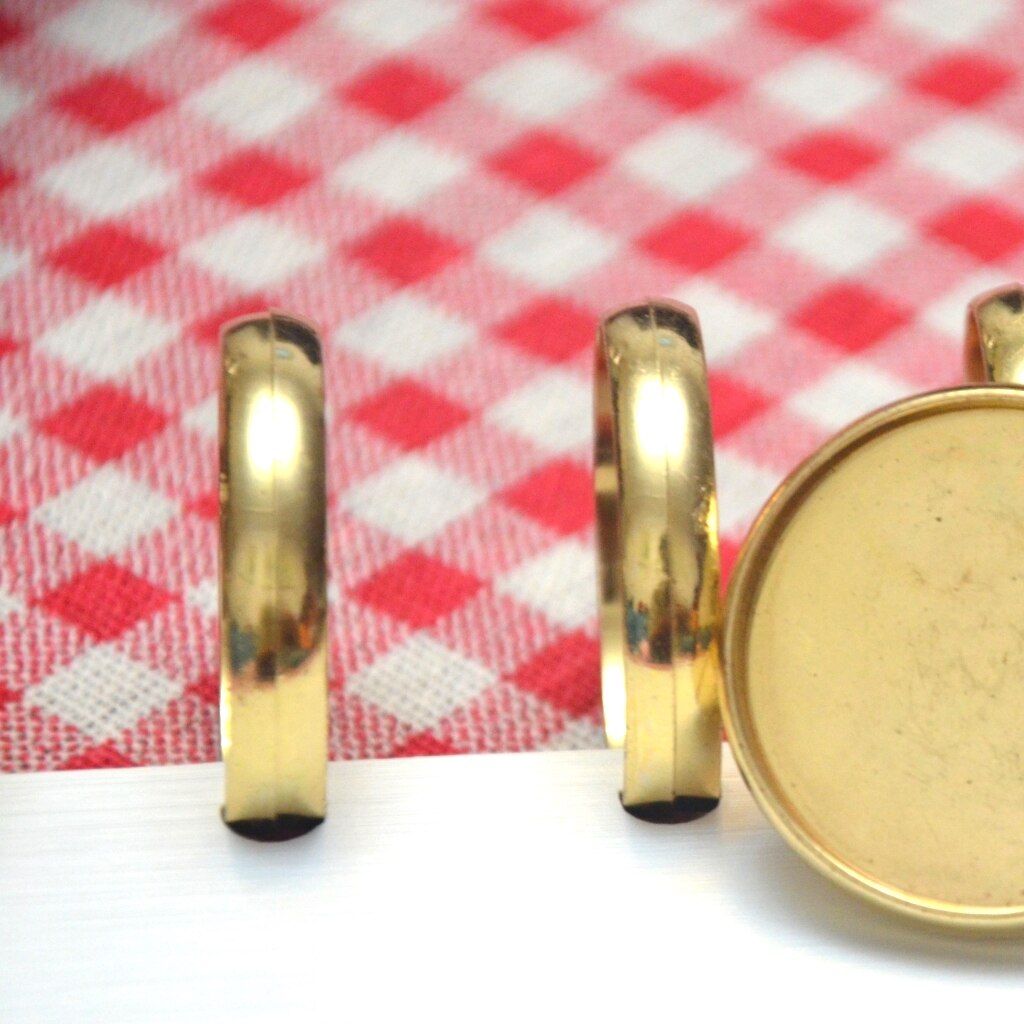 12pcs 35mm Disc Binding A4 Binder Ring for Notebook Paper Ring Planner Ring Binder Mushroom Hole Binder Gold Binding Discs