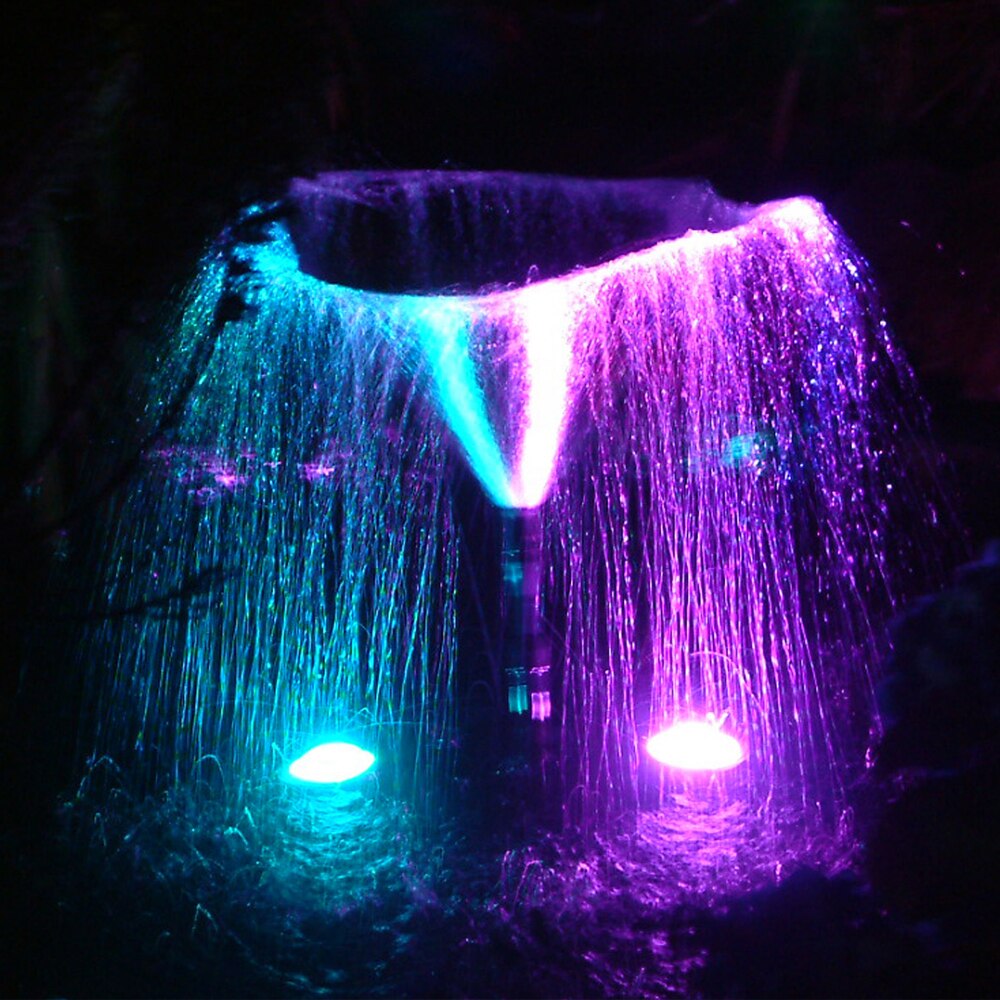 10 W 12 v onderwater RGB Led Light 1000LM Waterdichte IP65 fontein zwembad aquarium Lamp 16 kleurverandering 24key IR afstandsbediening