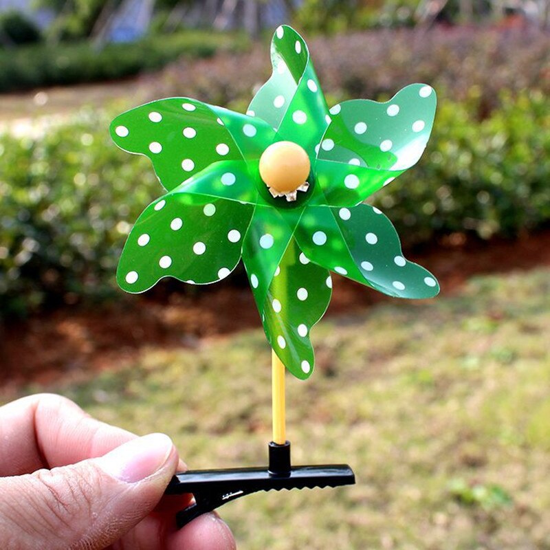 Mini molino de viento de flores para niñas, tocado con horquillas elásticas, juguetes giratorios, divertidos populares, decoración, novedad de , 2 uds.
