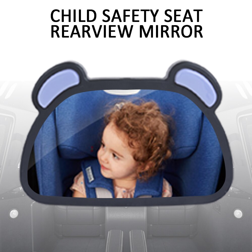 Verstelbare Auto Veiligheid View Achterbank Spiegel Baby Rear Facing Spiegel Voor Kids Kind Peuter Auto Interieur Accessoires