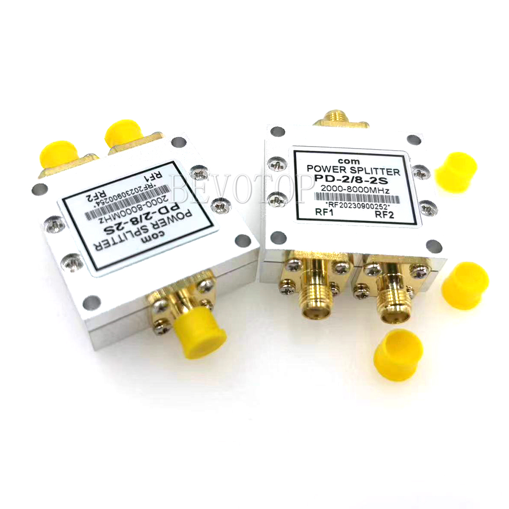 SMA Microstrip Power Splitter One Point Two 2-8GHz RF Power Splitter Combiner WIFi 10W