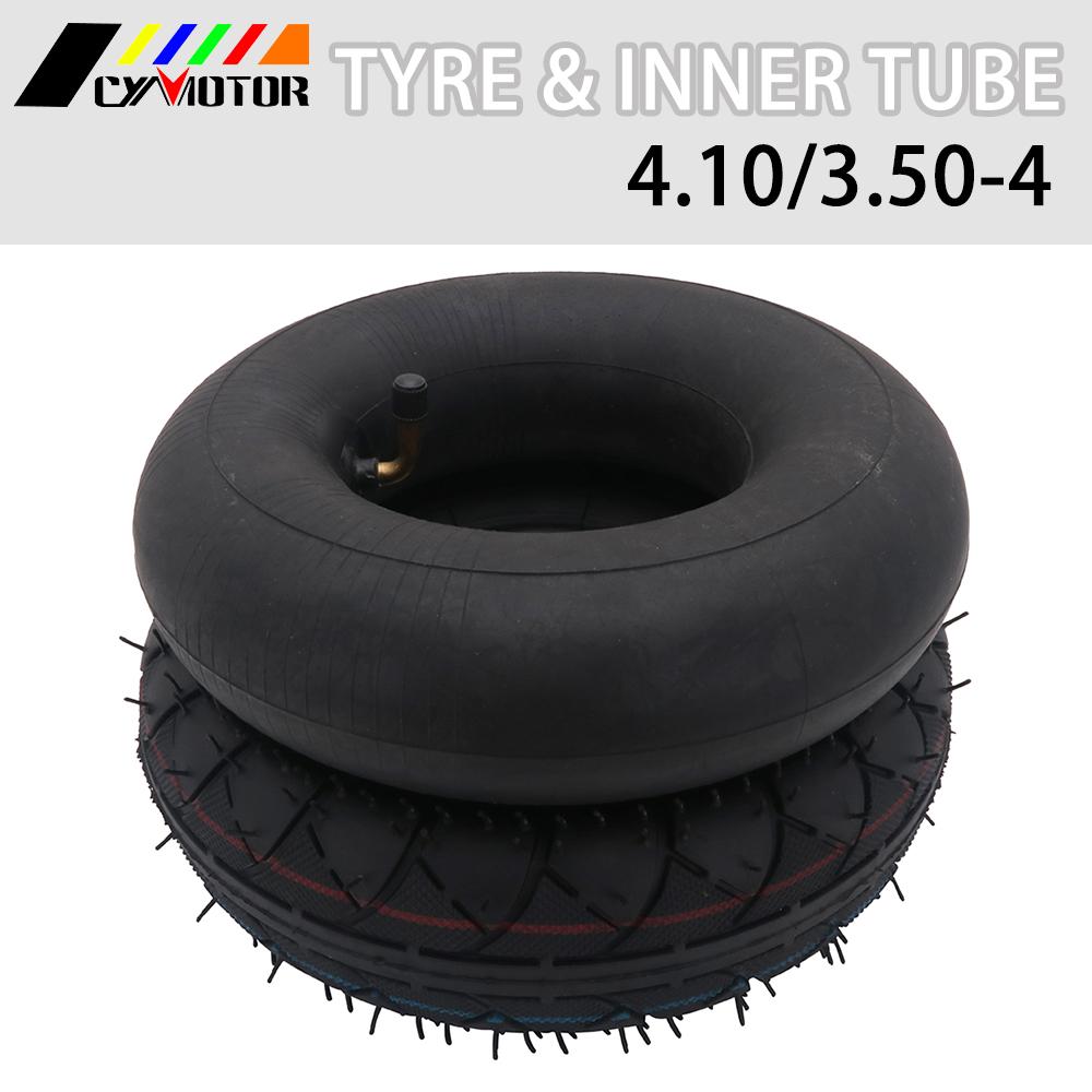 4,10X3,50-4 4,10/3,5-4 para ATV Quad silla de ruedas eléctrica para personas mayores movilidad Scooter rueda neumático exterior tubo interno 47cc 49cc