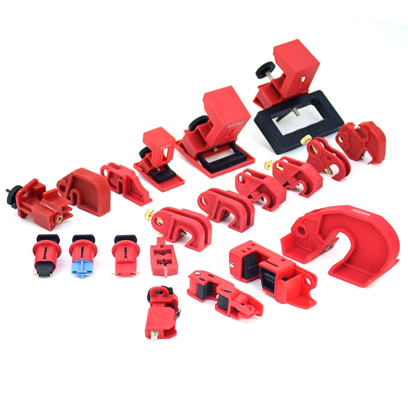 Elektrische Stroomonderbreker Lockout Tagout Mccb Mcb Sloten Honden Voor Allerlei Sized