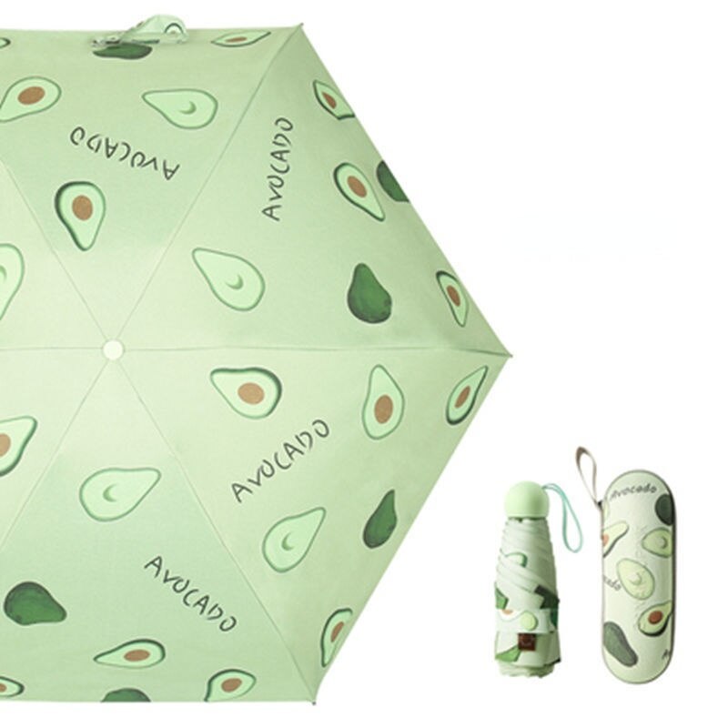 Petit parasol Portable couleur bonbon, 50% de réduction, Protection solaire pour femmes, Protection contre la pluie et le soleil, double usage: vert clair