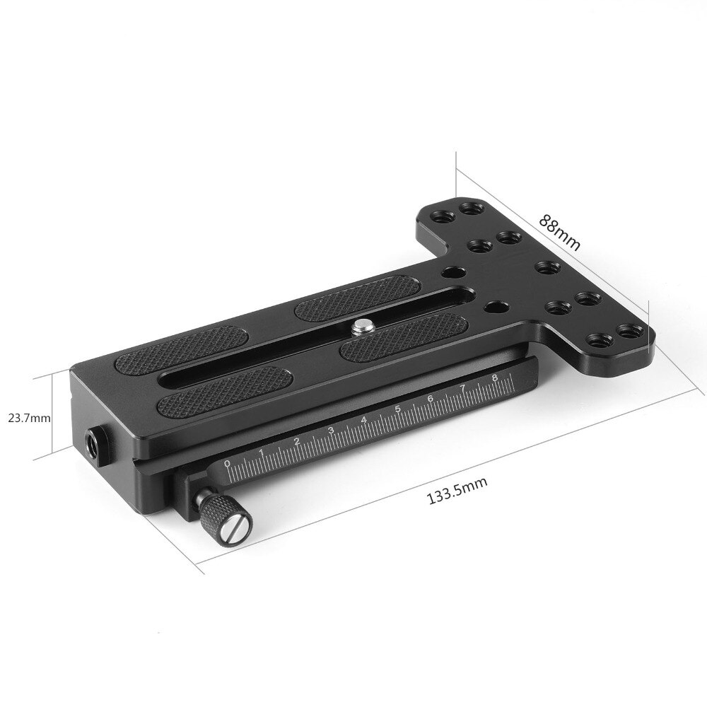 Plaque de montage pour contrepoids pour caméra small rig WEEBILL S (type Arca) pour laboratoire Zhiyun Weebill/pour cardan Zhiyun WEEBILL-S 2283