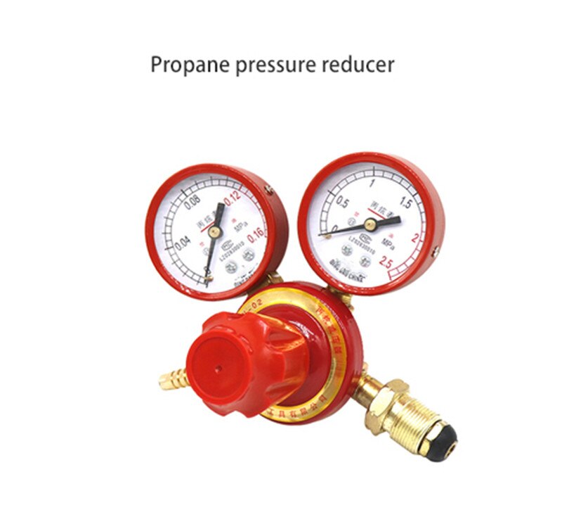 Zuurstof/Propaan/Acetyleen/Argon Drukregelaar Regulator Flow Meter Gas Regulator Flowmeter Argon Regulator Valve Gratis Shippin: Propane Meter 2