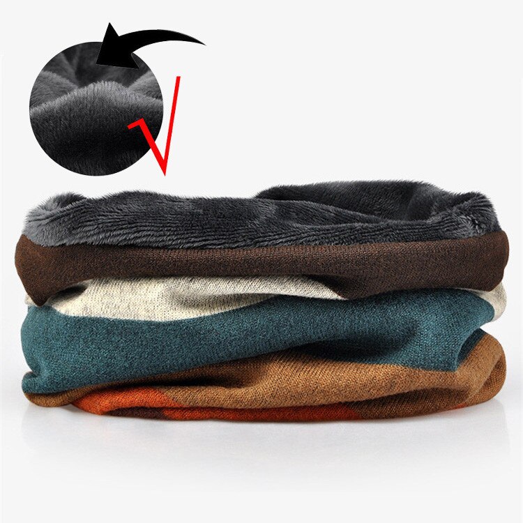 Herfst winter muts voor mannen vrouwen slouchy hoed helm voering katoen sport fietsmuts ademend chemo pet warm thermisch: Oranje fleece