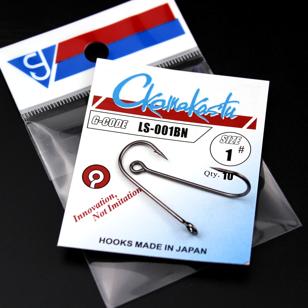 10pcs / 30pcs fishing hooks with big eyes Fish Round Bent Joint Hook gamakatsu