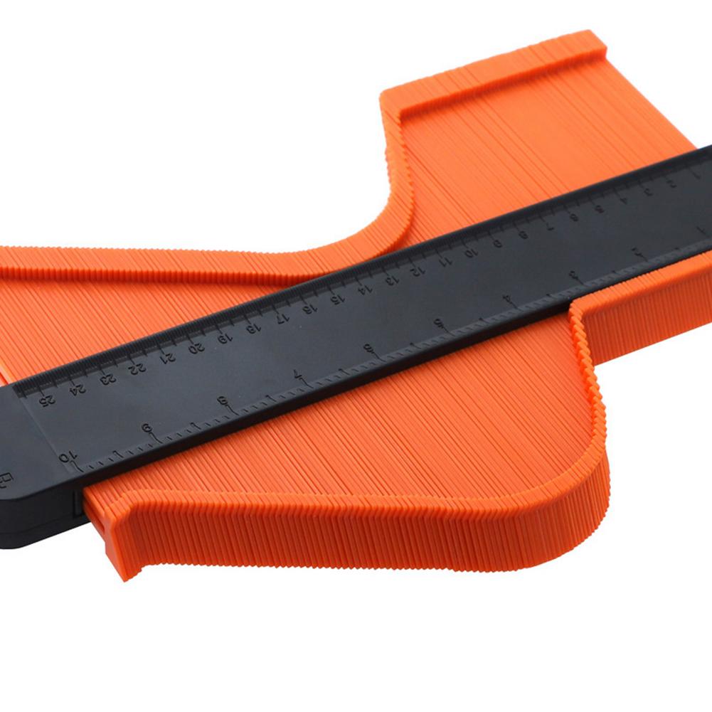 Contour Gauge Self-locking Widened Measuring Ruler Set Tool Set Supplies 4 Sets-the Gauge Tool Set