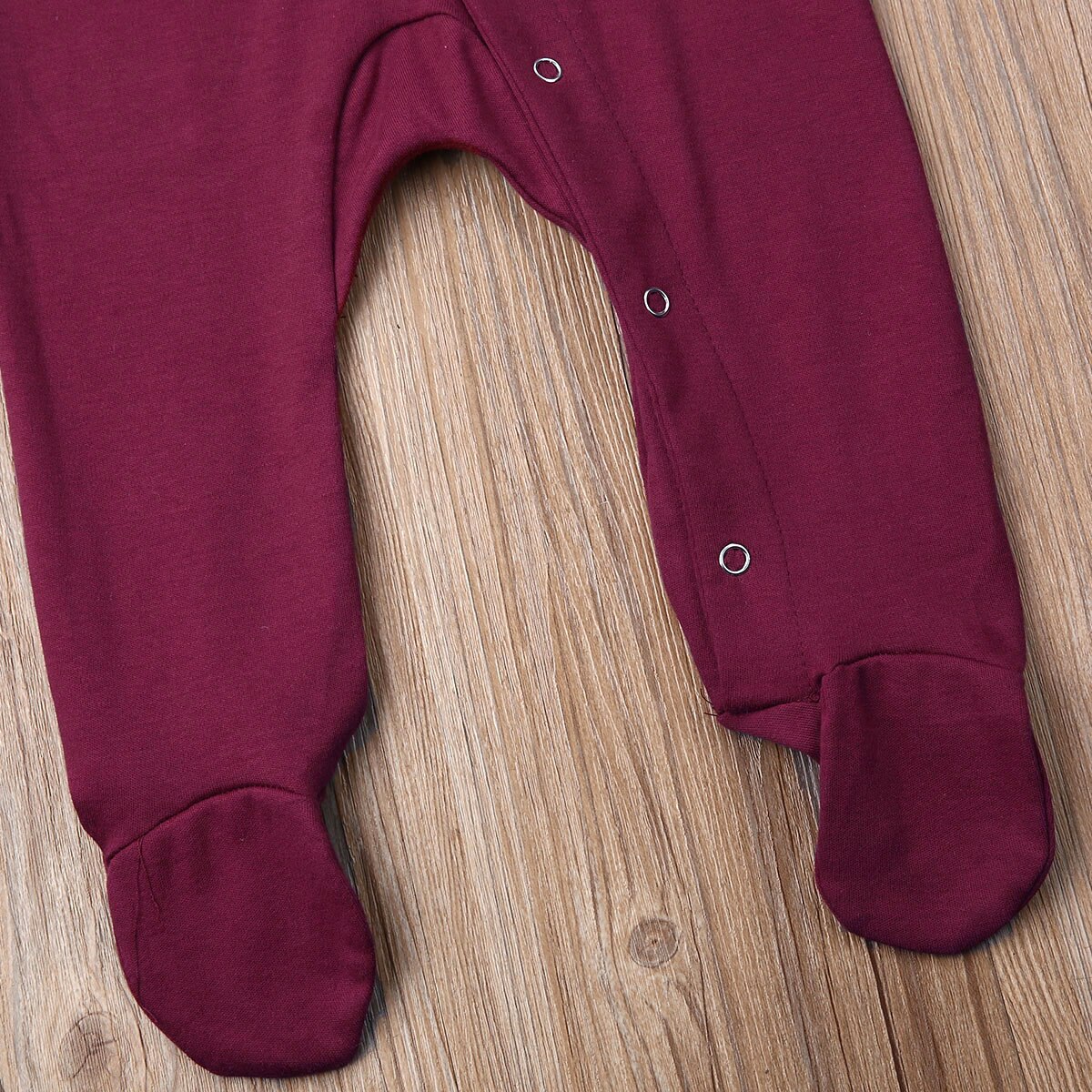 Lente Herfst Baby Baby Footies Meisjes Jongens Lange Mouwen Effen Katoenen Footies Outfits Kleding