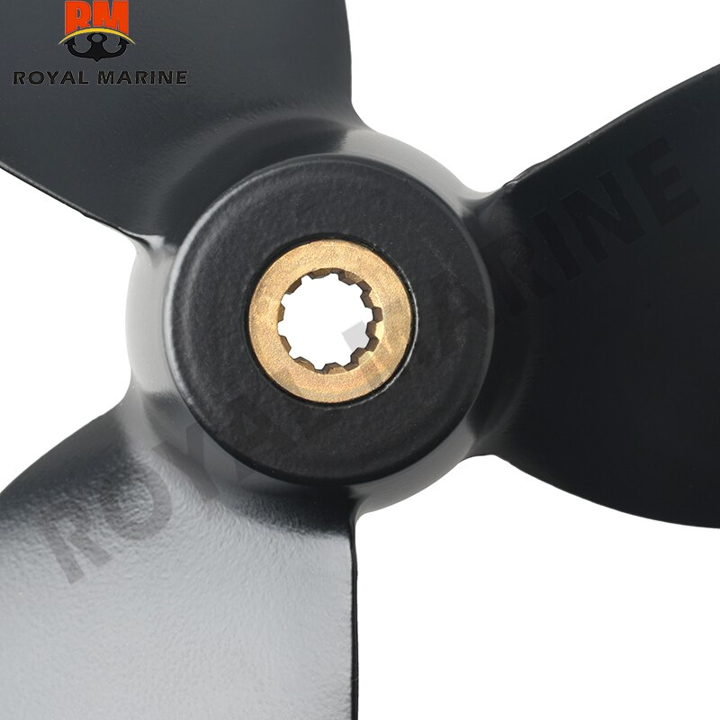 Hélice 58111-98651-019 (3x7, 1/2x7) 7 1/2x7 para Suzuki DF4 DF5 DF6 4HP 5HP 6HP 58111-98651 5811198651019 piezas de motor de barco