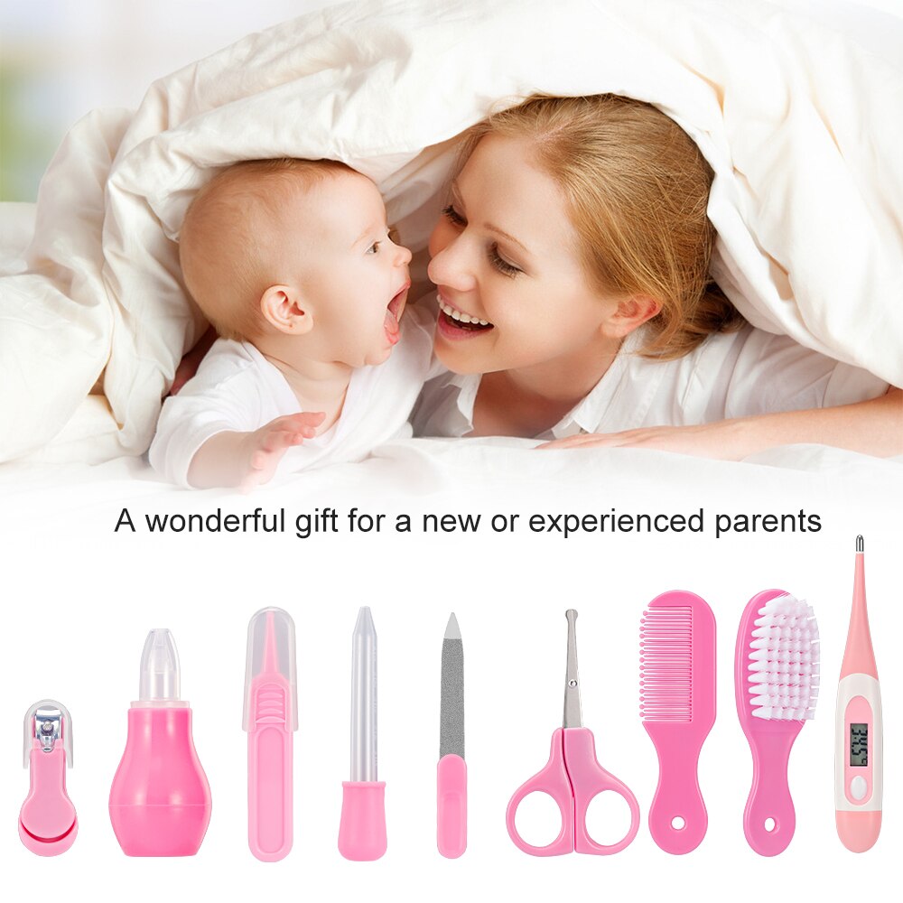 Baby Nail Trimmer Schaar Borstel Grooming Kit Kids Manicure Cutter Reizen Kinderen Grooming Gezondheidszorg Kits Care Set Voor Baby