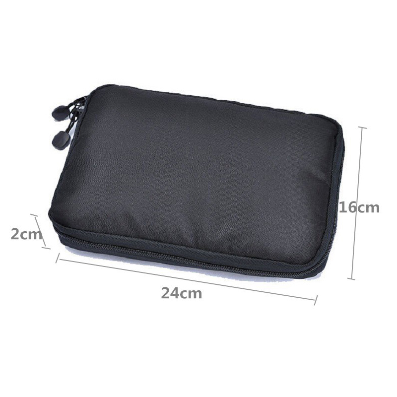 Electronic Accessories Travel Bag Nylon Mens Travel Organizer For Date Line SD Card USB Cable Digital Device Bag