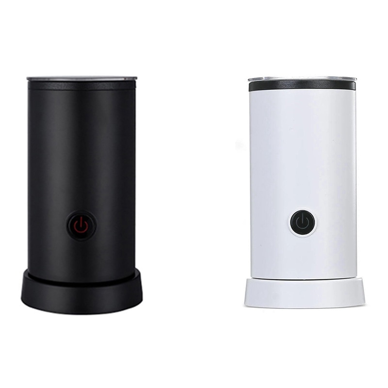 Electric Milk Frother Machine Warmer 550W Auto 240Ml Stainless Steel