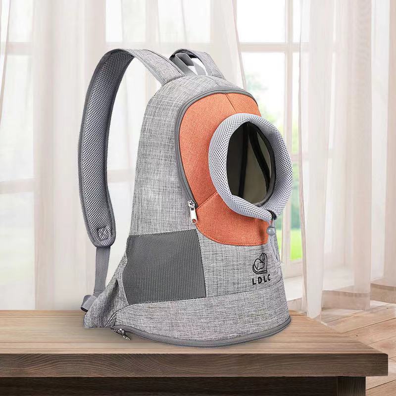 Sac à dos de transport pour chat, sacoche de voyage pour petits chiens, respirant, Portable en plein air, sacs à bandoulière pour animaux de compagnie, accessoires de poitrine