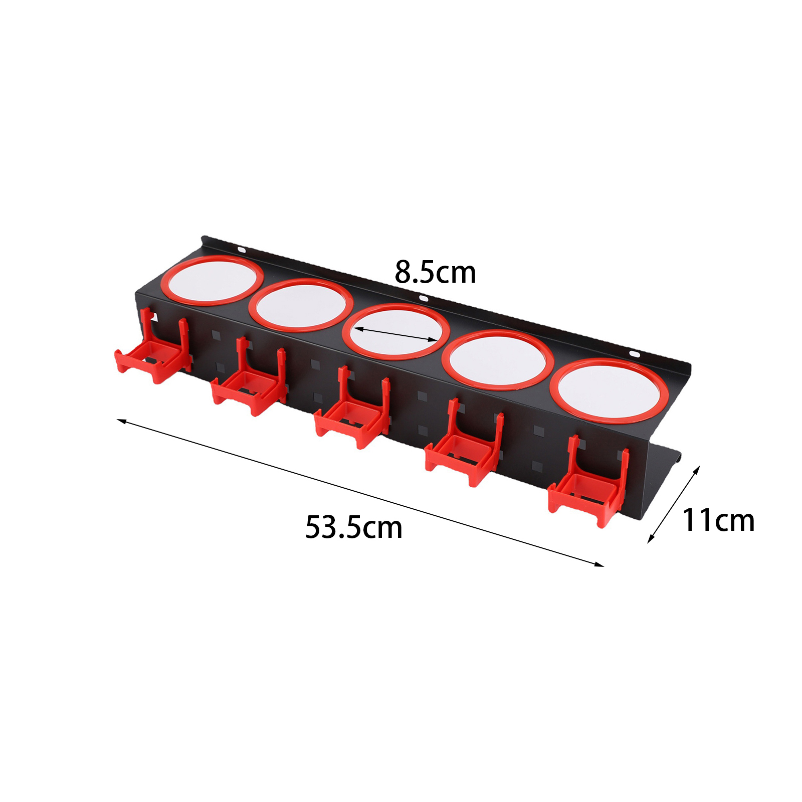 Spray Bottle Storage Rack Holder Bracket Wall Mounted bottle holder Display for Workplace Garage Organizer Car Wash Tool Rack: Blue