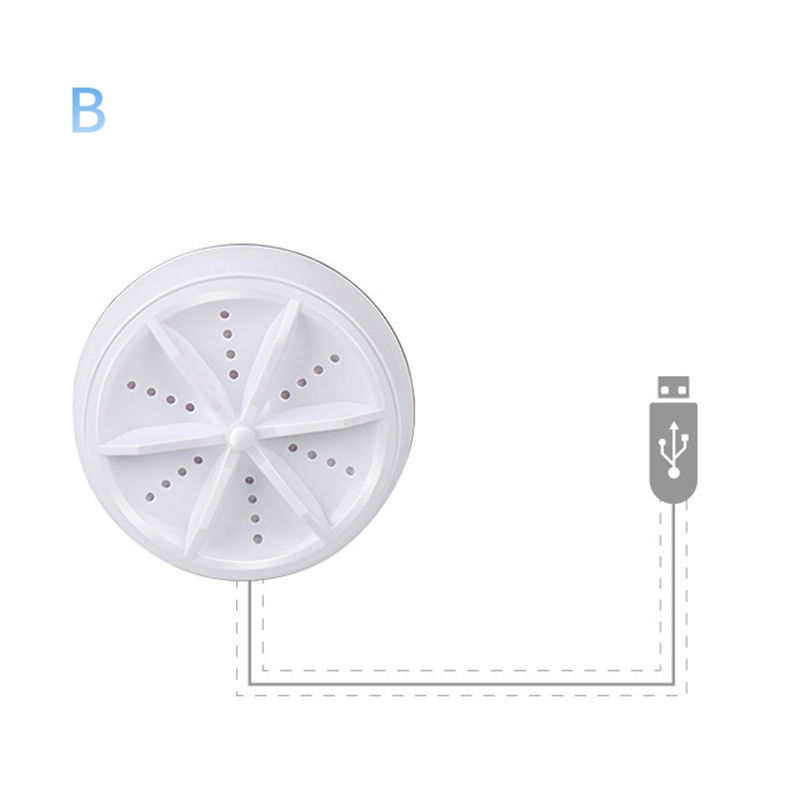 Mini Wasmachine Draagbare Persoonlijke Roterende Turbine Wasmachine Thuis Zakenreis H0172: B