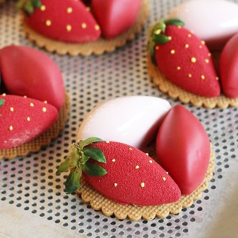 Forma silikonowa robić ciasta musowego Kwiat cebuli Róża Kwadratowe okrągłe narzędzie robić pieczenia ciasta na deser Mydło Świeca Materiały robić robienia czekolady