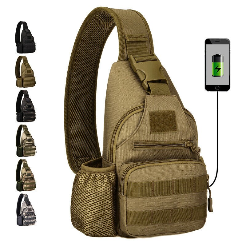 Sac banane pour homme, streetwear, antivol, chargement usb, sac de poitrine, sac à bandoulière, sac de sport, sac banane, sac ceinture imprimé