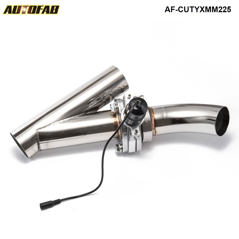 2.25 Inch Elektrische Uitlaat Dumps Knipsel Rvs Uitsparingen 2.25 Inch Inch + Piping + Schakelaar Voor Honda Crv AF-CUTYXMM225