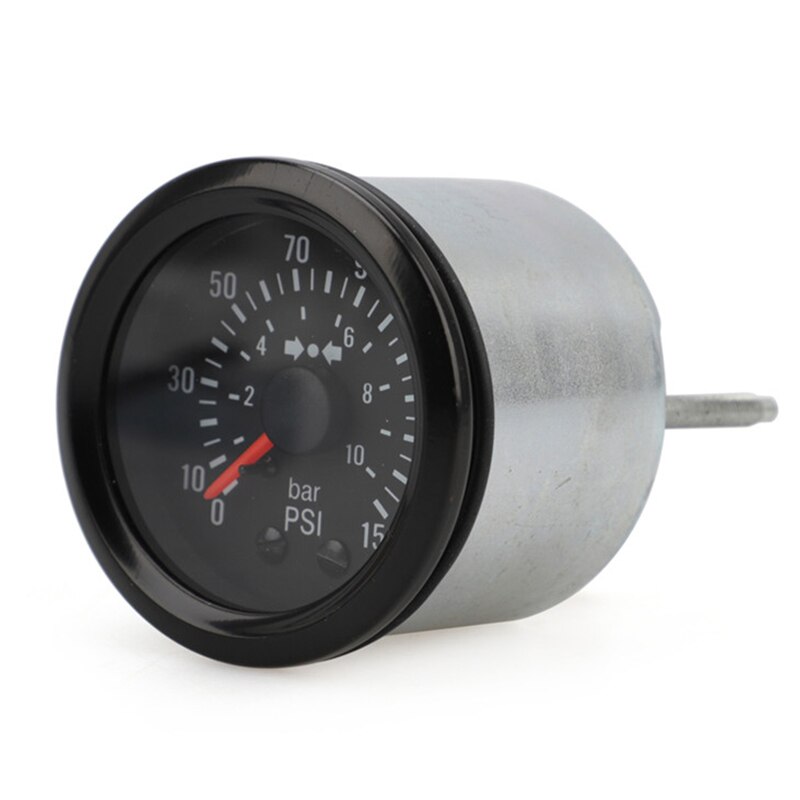 Pointer Dual Scale Display Barometer 0-10 BAR / 0-150 PSI Car Instrument Construction Machinery