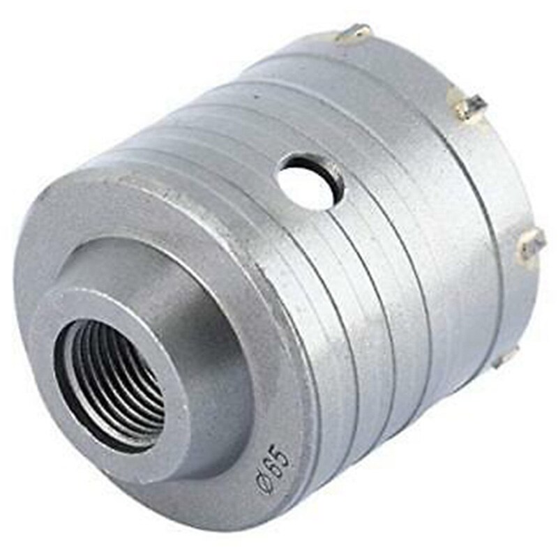 65mm+30mm sds plus schacht gatzaag zilver boortje stenen muur