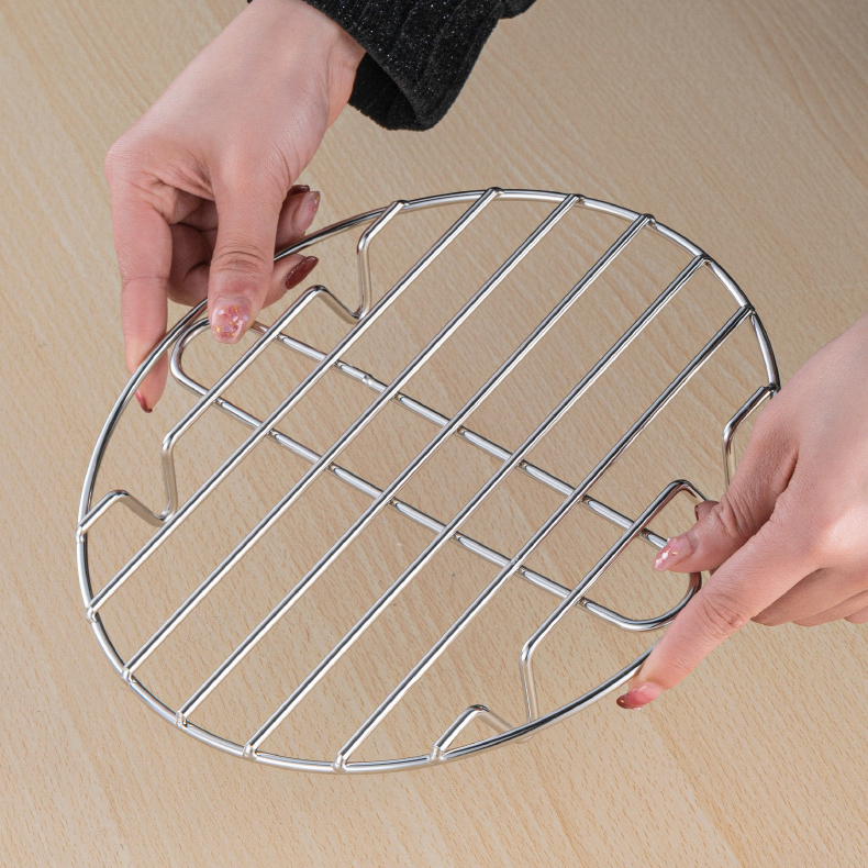 Kuchenka mikrofalowa pusta siatka grill ze stali nierdzewnej wysokie podwozie smażona półka wspornik frytkownica powietrzna akcesoria kuchenne robić kuchenki grill