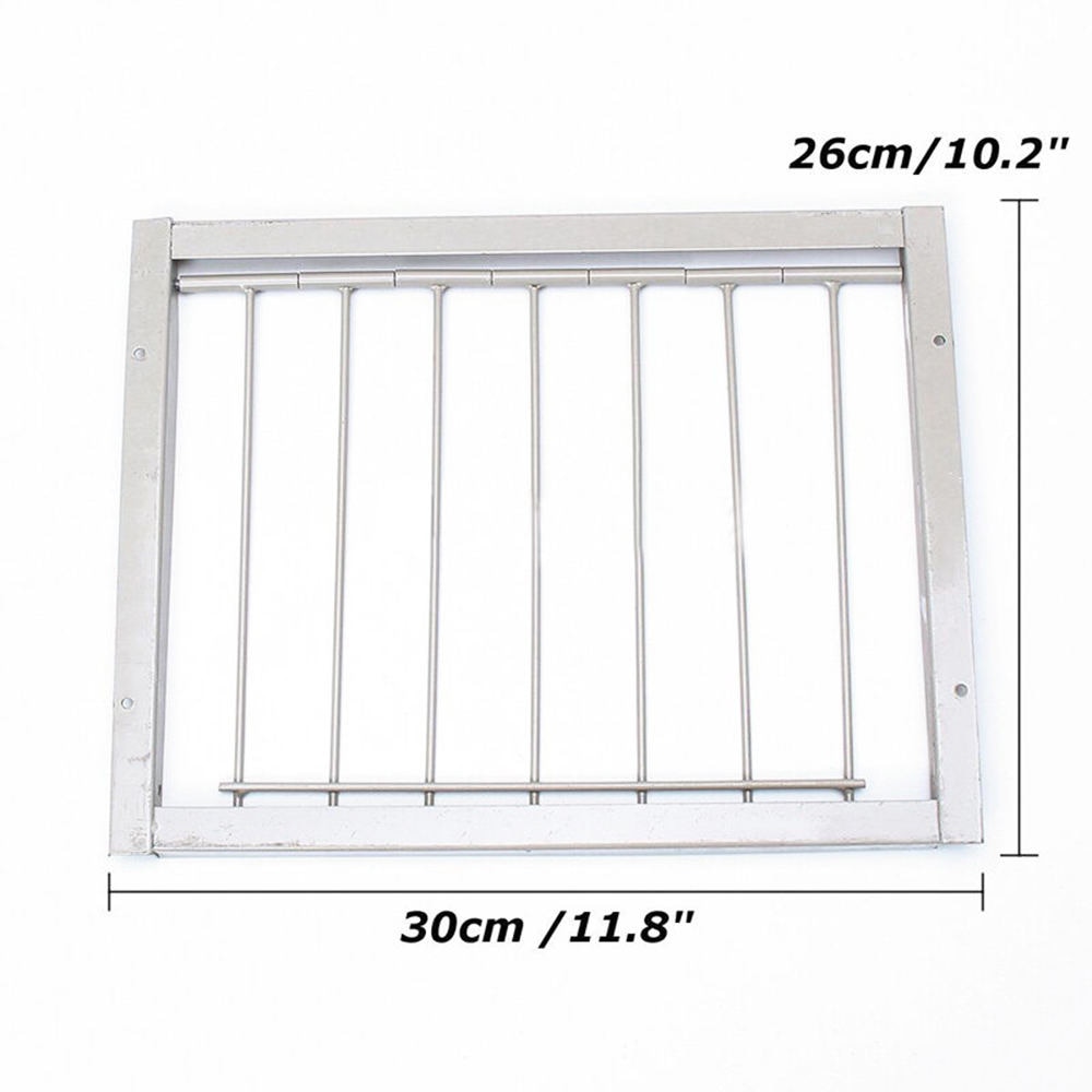 1pcs 30x26cm Wires Bars Frame Racing Pigeon Loft Bird Entrance Tumbler Iron Door