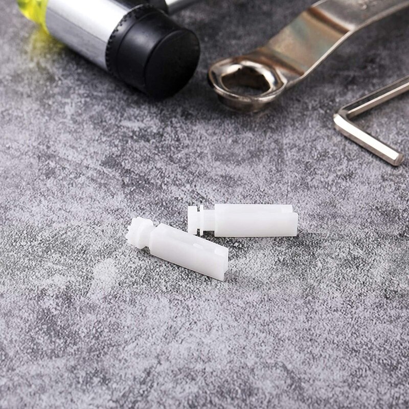 30Pcs Vertical Blind Stem Replacement White Stems For Vertical Window Blind Vertical Blind Carrier Stem