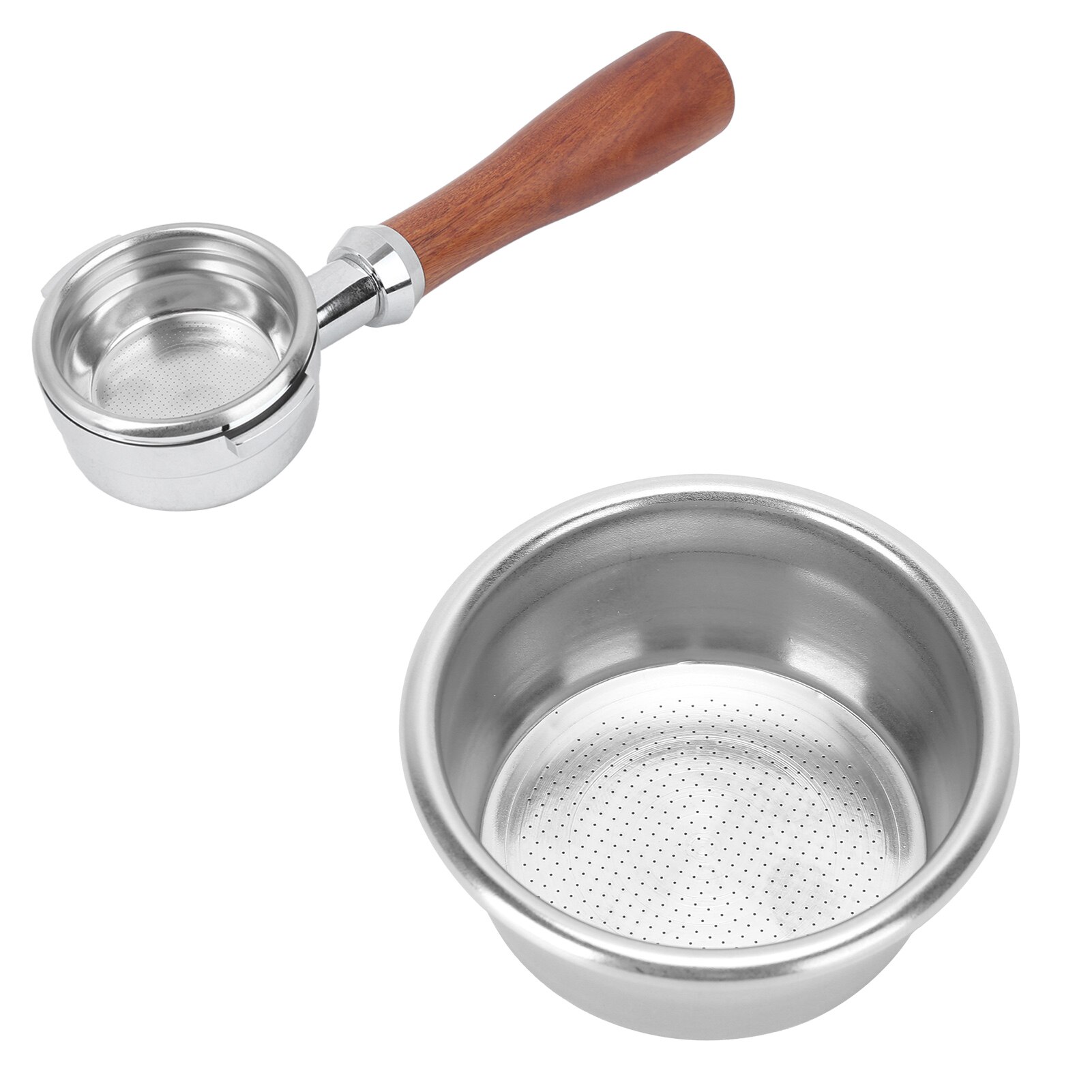 54MM filtre à café Non pressurisé filtre panier remplacement adapté pour Breville 870 Machine à café Nespresso Magots ensemble