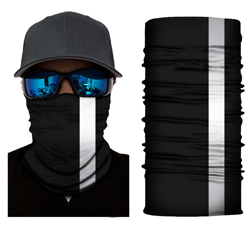 Multifunctionele Reflecterende Zon Bescherming Ootdoor Sport Neck Tube Sjaal Winddicht Ademend Ski Bandana Wandelen Fietsen Stofmasker