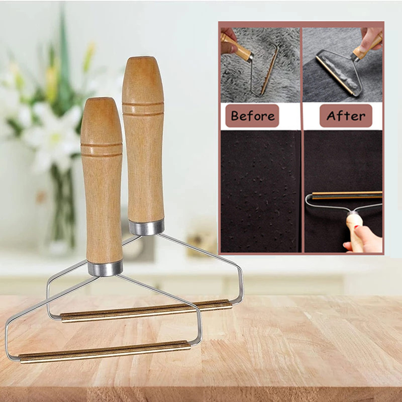 Agent d'épilation manuel Portable, tapis, manteau en laine, vêtements, brosse de rasoir, outil boule dépilatoire, tricot en peluche, rasoir Double face