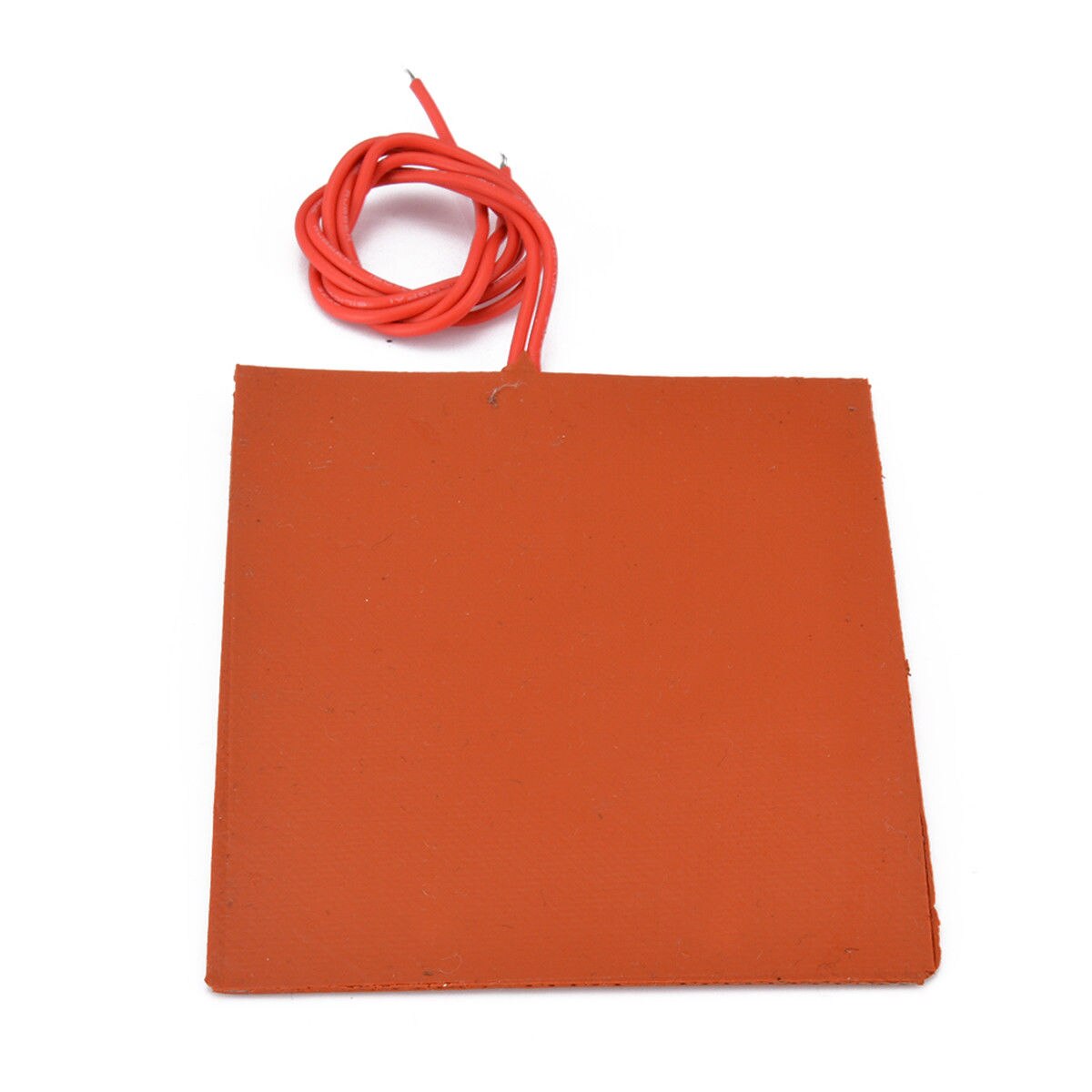 12V DC 80x100mm 20W Flexible Waterproof Silicon Silicone Rubber Heater Bed Heating Pad for 3D Printer Heater