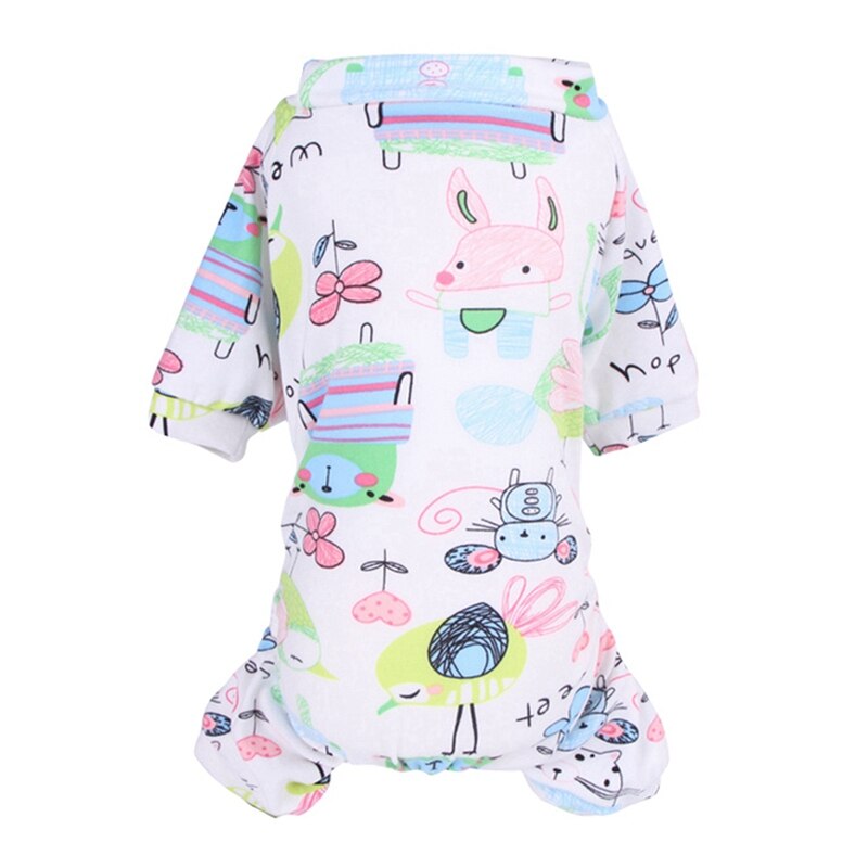 Pet Dog Jumpsuits Pet Pajamas Clothing For Dogs Rompers Cotton Pet Dog Clothes For Dogs Jacket Chihuahua Yorkshire hotPara Perro: W / S