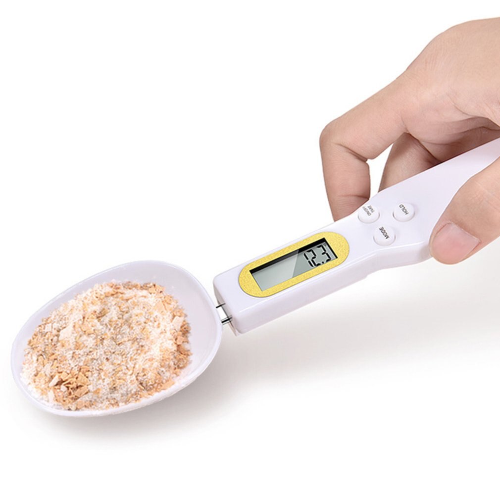 Cuchara electrónica para medir leche en polvo, cuchara medidora, cucharas digitales de medición precisa