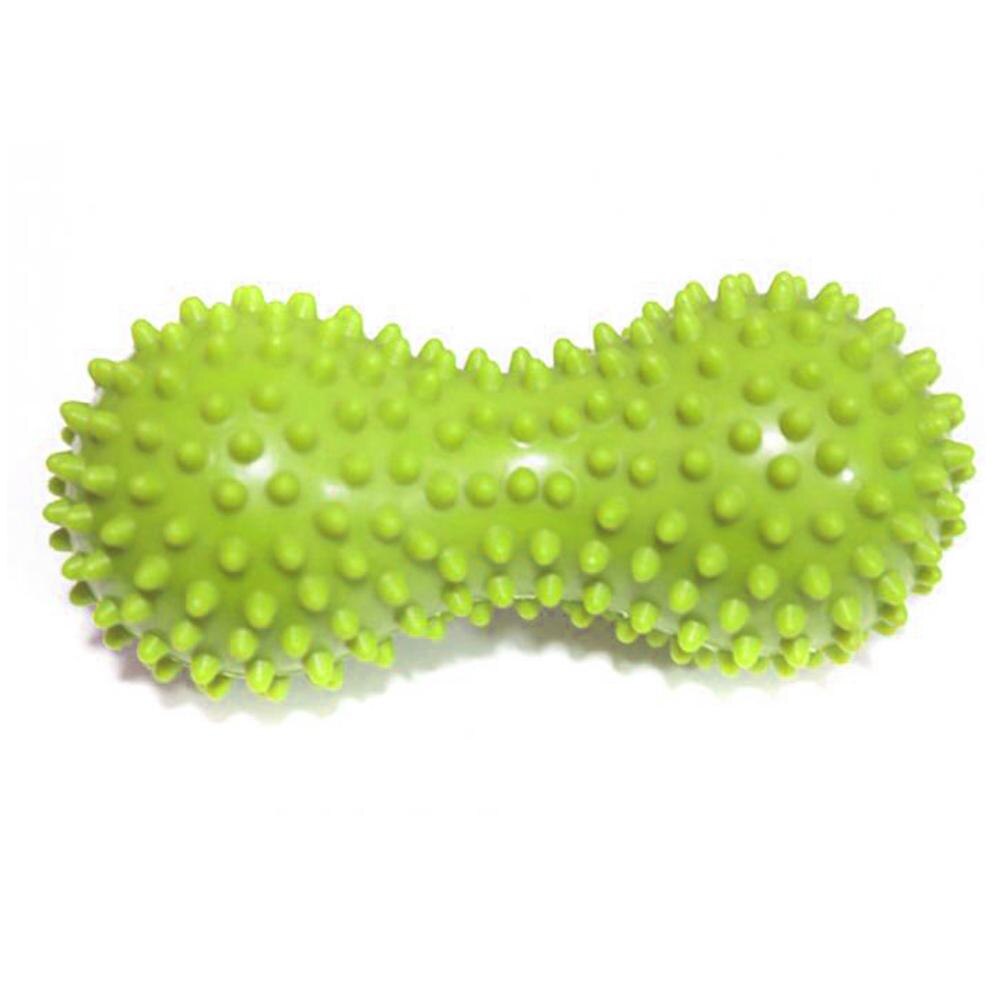 Aufblasbare Yoga Bälle PVC Erdnuss bilden Übungen Trainer Ball freundlicher Erwachsene Linderung betonen Sport Fitness Körper stachelig Massage Ball: hell Grün